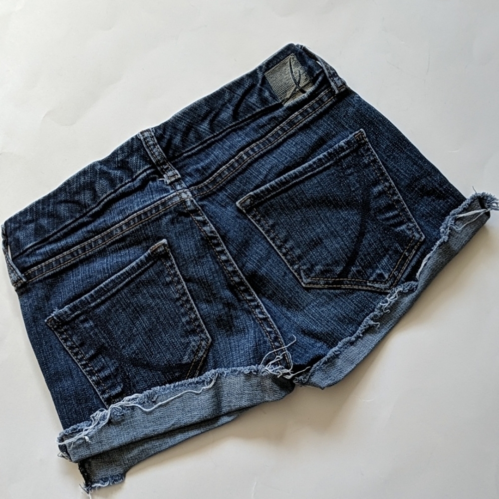 Y2k Western Festival Micro Shorts Denim Los Angeles Rising Starlet  Shorts - Picture 2 of 12